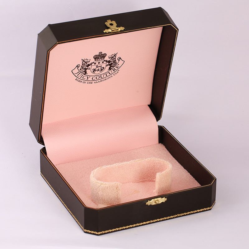 Enamel glazed diamond inlaid acrylic letter printing power bottle pendant necklace exquisite bottle pendant