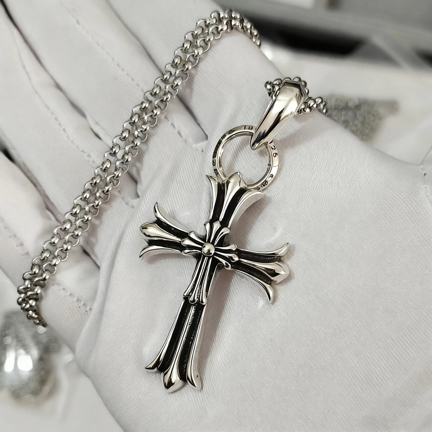 Hexagram Star Sword Anchor Pendant